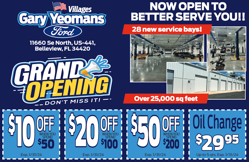 New Service Bays Grand Opening